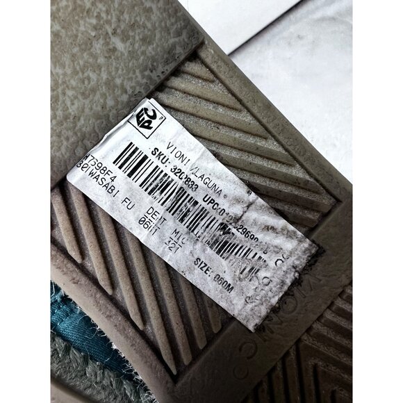 Vionic Beach Laguna blue canvas slip on shoe women size 6 - Picture 4 of 7